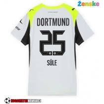 Ženske Nogometnih dresov Borussia Dortmund Niklas Sule #25 Gostujoči 2025-26 Kratki rokavi